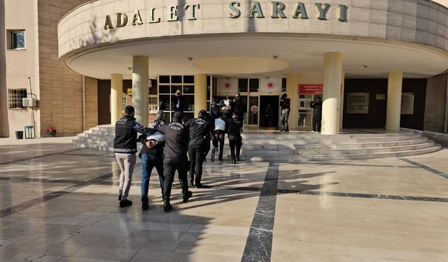 Alacak kavgasında 6 şüpheli adliyeye sevk edildi