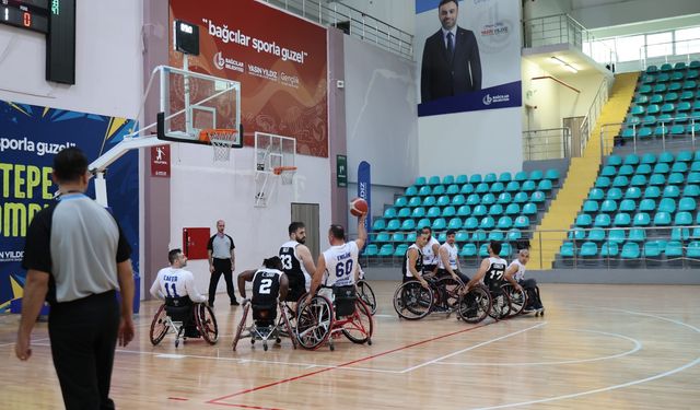 Bağcılar Belediyesi Tekerlekli Sandalye Basketbol Takımı Galibiyetle Başladı