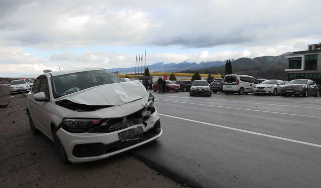 Bolu'da korkutan kaza
