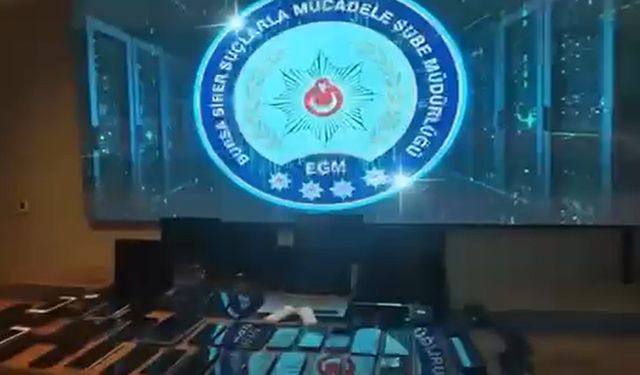 Bursa merkezli 16 ilde ‘siber dolandırıcılık' operasyonu