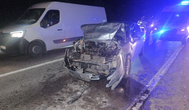 Bursa'da feci otomobil kazası