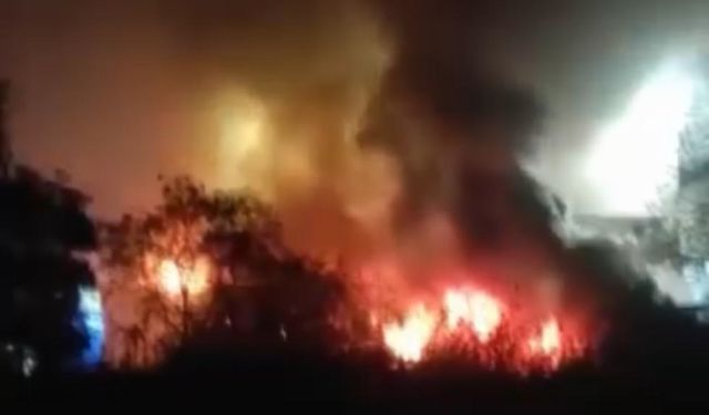 Bursa'da yangın: 1 yaralı