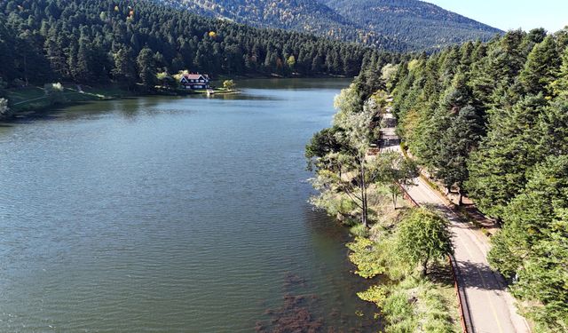 Gölcük Tabiat Parkı'nda mükemmel manzara