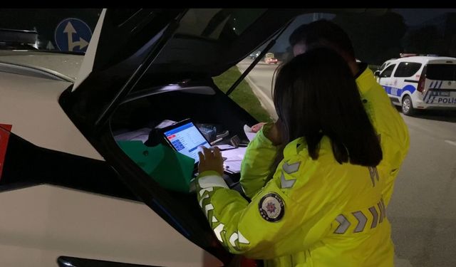 İnegöl’de 3 Promil Alkollü Sürücüye Rekor Ceza