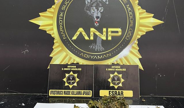 Klima ünitesi içinde uyuşturucu ele geçirildi!