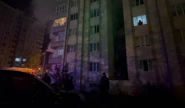 Kütahya’da Apartman Yangını: 1 Ölü, 2 Yaralı