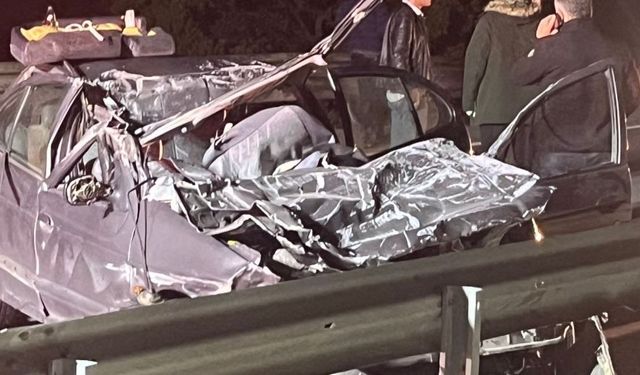 Kütahya'da kaza: 1 ölü