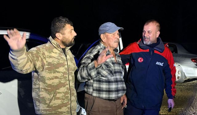 Mantar toplarken kaybolan yaşlı adam bulundu