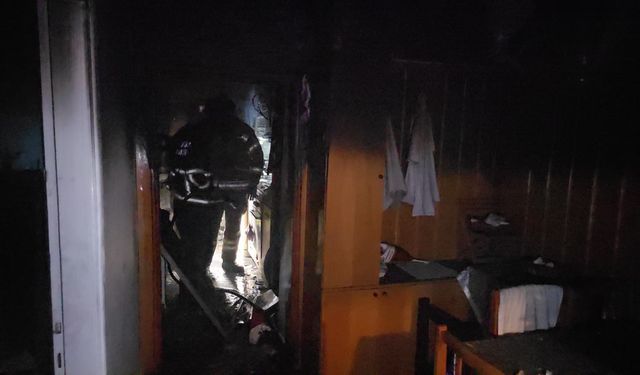 Mudanya’da Yangın: Ev Zarar Gördü