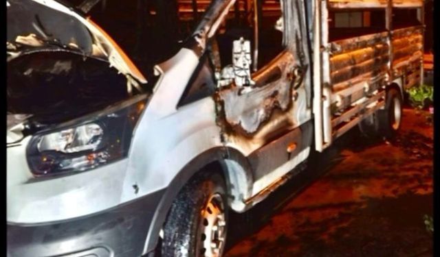 Osmaniye’de Kamyonet Kundaklayan 2 Şüpheli Tutuklandı