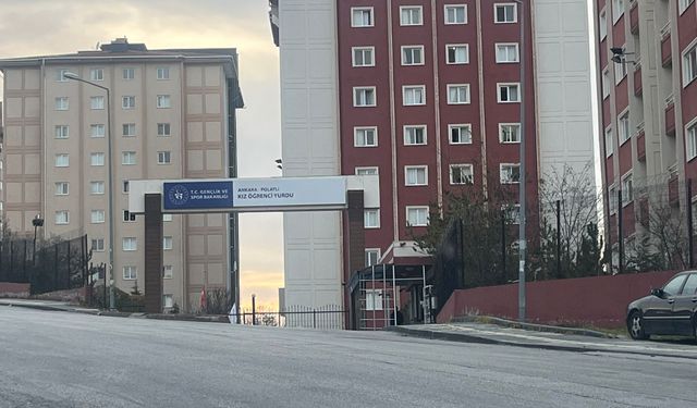 Polatlı'da üniversiteli genç kız yurt penceresinden düştü