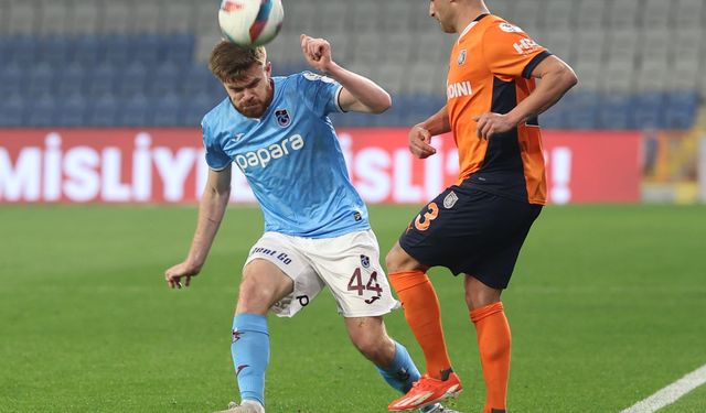 Trabzonspor ve RAMS Başakşehir 35. Randevuda Karşılaşıyor