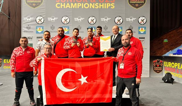 Türkiye Halterde Avrupa'da Fırtına Gibi Esti: 49 Madalya, 4 Şampiyonluk