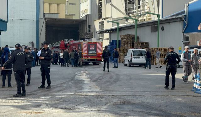 Un fabrikasında patlama!