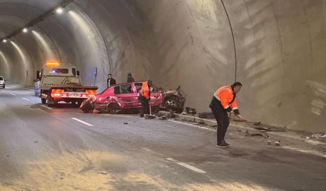 Zonguldak'ta Uzunkum tünelinde feci kaza!