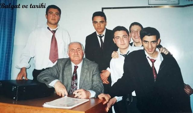 BALGAT ORTAOKULU’NUN EFSANE MÜDÜRÜ : BEHRAM DESTANOĞLU