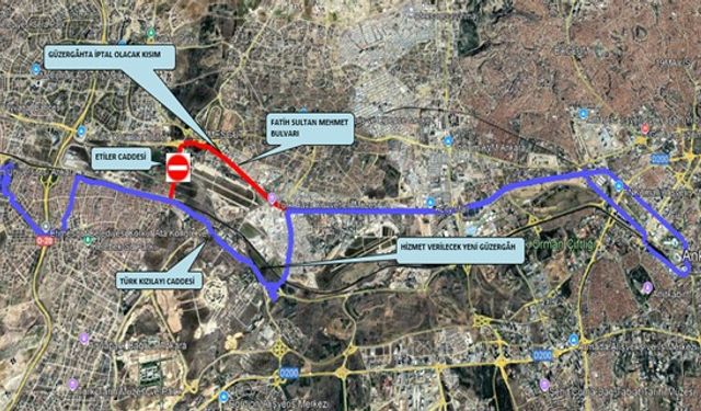 Havalimanı Çalışması Ankara Trafiğini Değiştirdi: 21 Hat Yeniden Düzenlendi!