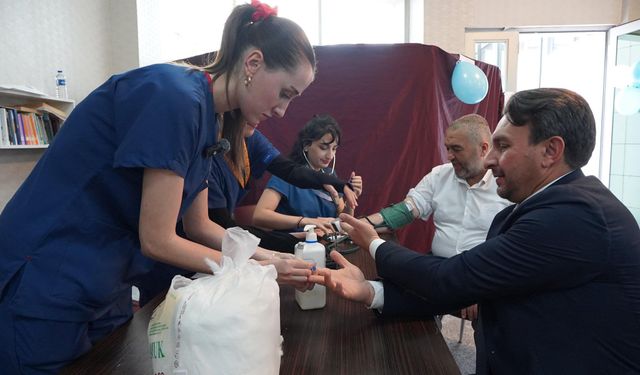 Kızılcahamam’da Dünya Diyabet Günü’ne özel ayak sağlığı taraması