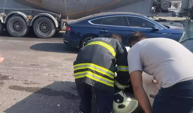 Hatay'da korkutan kaza