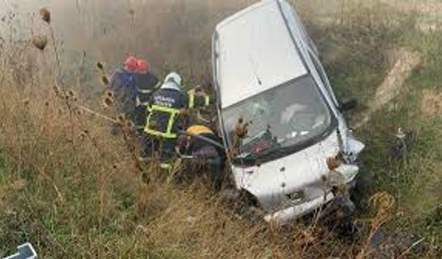 Kütahya'da korkutan kaza