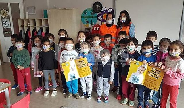 Üniversite öğrencilerinden Lösemili çocukları ziyaret