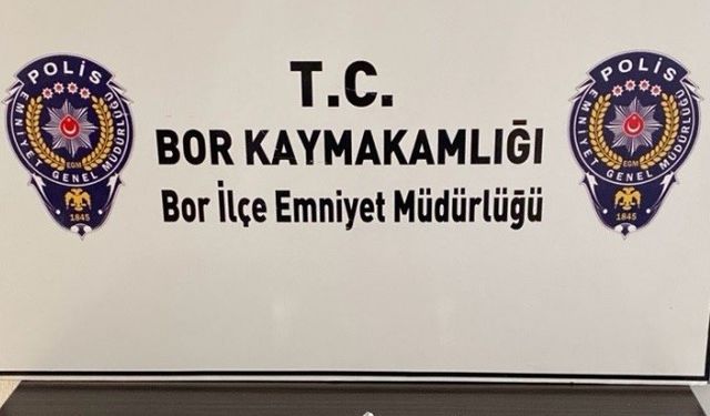Niğde'de uyuşturucu operasyonu
