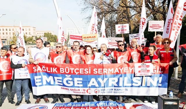Birleşik Kamu-İş’ten Sağlık Bütçesine Tepki