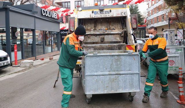 Çankaya’da Temizlik Seferberliği Aralıksız Sürüyor