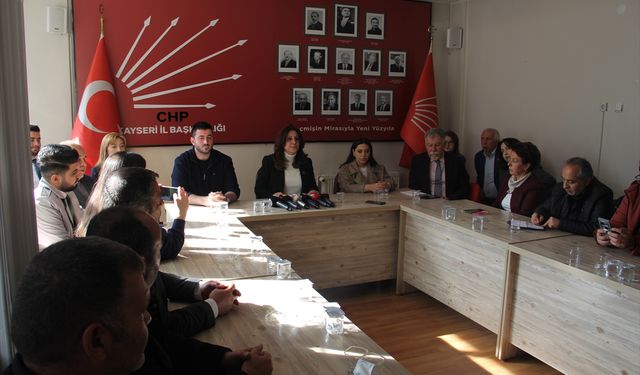 CHP Genel Başkanı Özel, 13 Kasım'da Kayseri'de miting yapacak