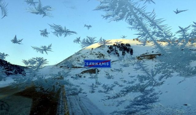 Doğu Anadolu’da Dondurucu Soğuk: Gece Eksi 13’e Düştü