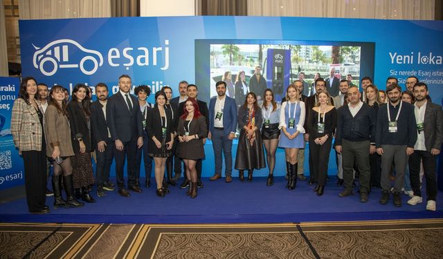 Eşarj yeni şarj istasyonunu İzmir'de açtı