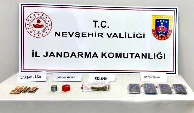 Nevşehir Merkezli Uyuşturucu Operasyonu: 5 Gözaltı