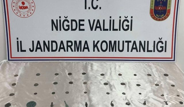 Niğde'de tarihi eser kaçakçılığı operasyonu