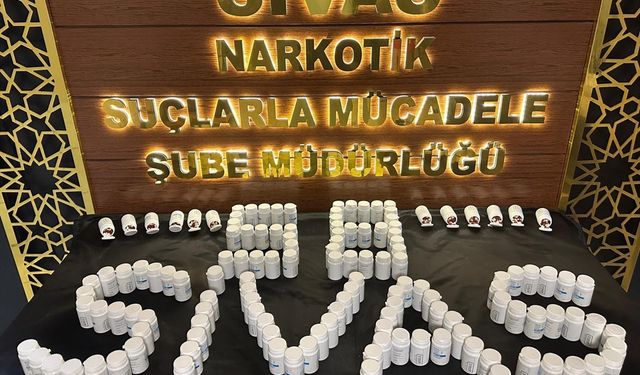 Sivas'ta uyuşturucu operasyonu