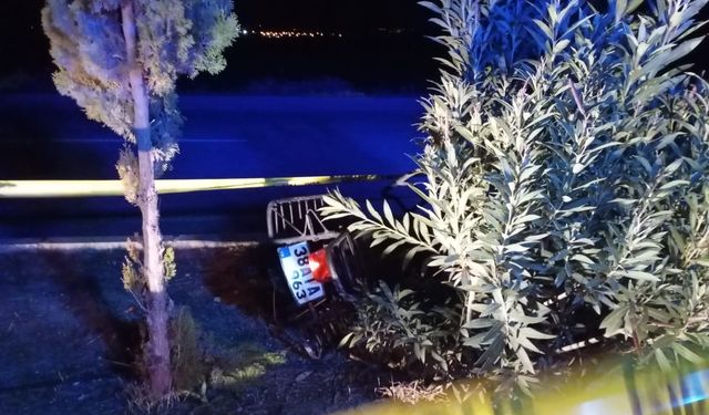 Adana'da feci motosiklet kazası