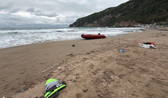 Bartın'da lastik bot alabora oldu: 2 kişi kurtarıldı