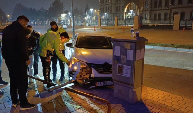 Bursa'da korkutan kaza: 1 yaralı