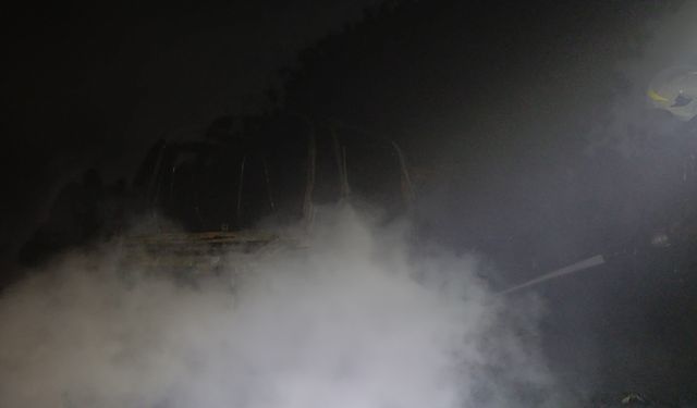 Bursa'da marangoz atolyesinde korku dolu anlar!