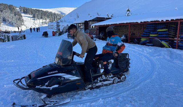 Çambaşı kayak merkezi sezona hazır