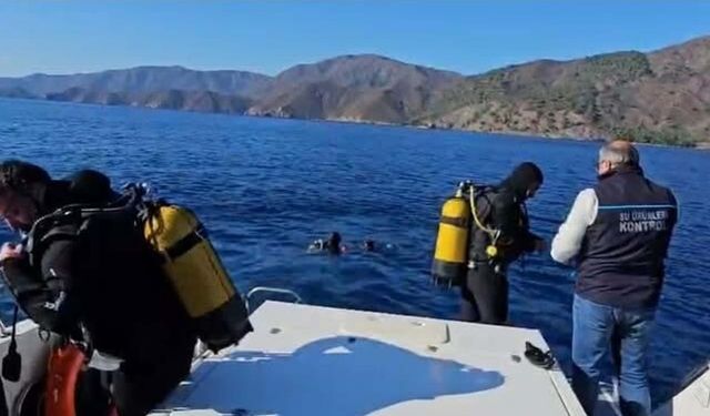 Denizde hayalet ağ temizliği