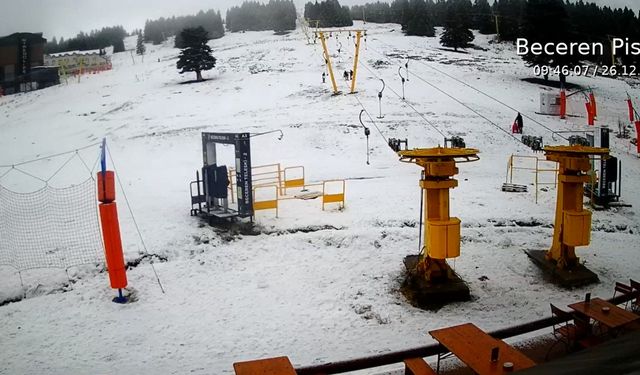 Kayak pistleri yürüyüş ve kızak alanına dönüştü