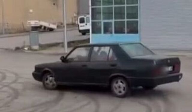 Kırşehir'de Drift Yapan Sürücüye 46 Bin Lira Ceza