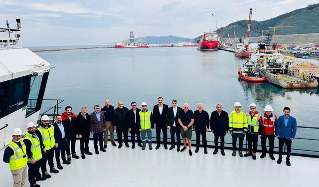 Seven Vega Gemisi Filyos Limanı’na Ulaştı