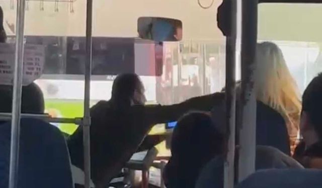 Yolcuyla kavga eden otobüs şoförü gözaltına alındı