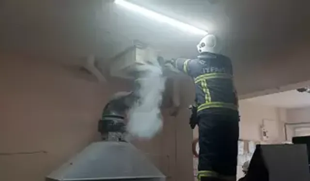 Bacada yangın çıktı