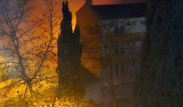 KYK Yurdunda Yangın: Öğrenciler İhmallere İsyan Etti