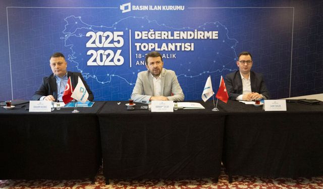 Basın İlan Kurumu Üst Yönetimi Ankara’da Toplandı