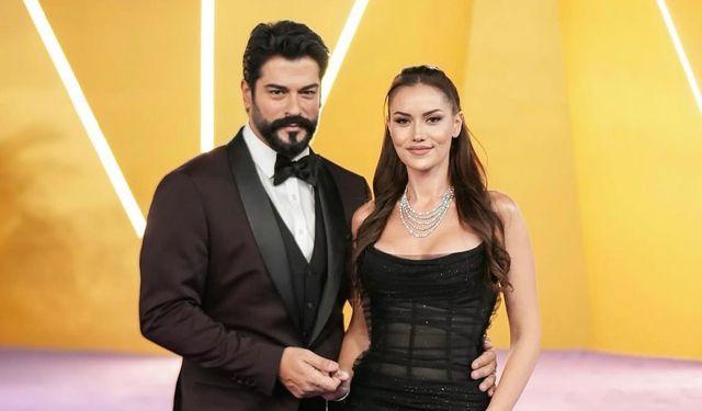 Fahriye Evcen’den Burak Özçivit’in tiyatro oyununa sürpriz destek