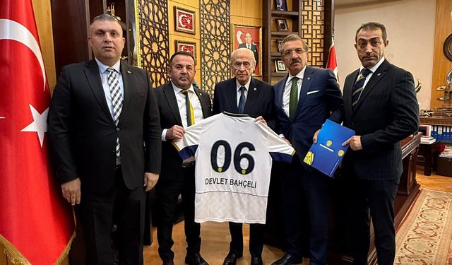 Ankaragücü’nden Bahçeli’ye Ziyaret