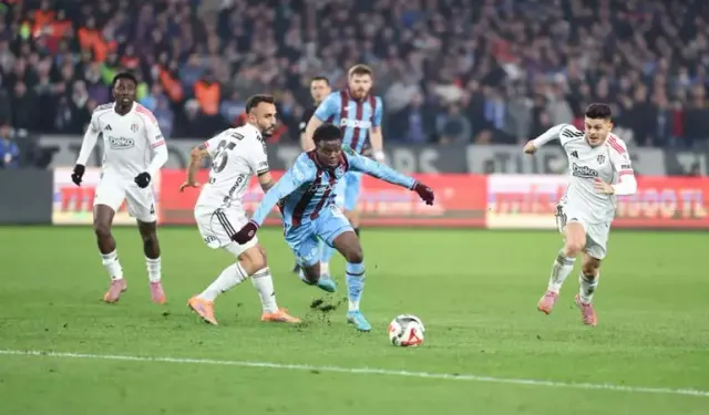 Trabzonspor ile Beşiktaş Gol Düellosunda Yenişemedi: 3-3